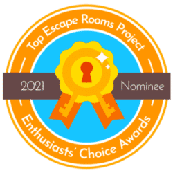 2021 TERPECA Nominee - Award for the World's Best Escape Rooms